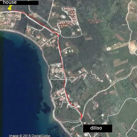 Greece Evia Island - Beachfront Βίλα *